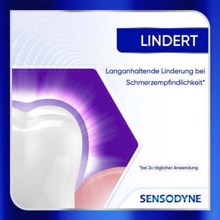 Sensodyne Clinical REPAIR, zobu pasta jutīgiem zobiem ar 5% NovaMin, ilgstošai atvieglošanai, 75 ml