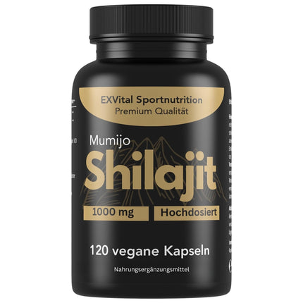 Mumijo Shilajit kapsulas, liela deva 1000 mg dienā, oriģināls no Himalajiem, 120 kapsulas, vegānisks un laboratorijā pārbaudīts