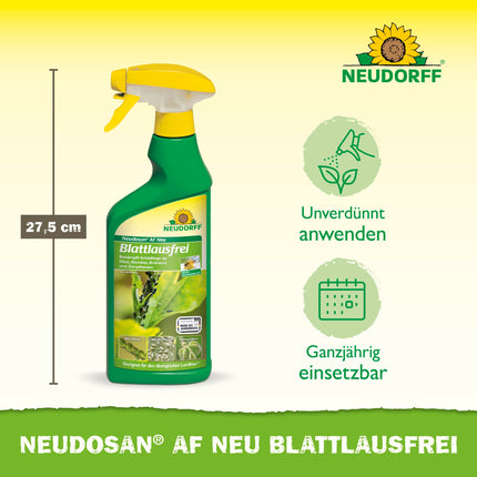 Neudorff Neudosan AF New Aphid-Free – apkaro laputis, baltmušas un zirnekļērces uz augļiem, dārzeņiem, garšaugiem un dekoratīvajiem augiem, 500 ml