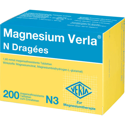 Magnija Verla N apvalkotās tabletes