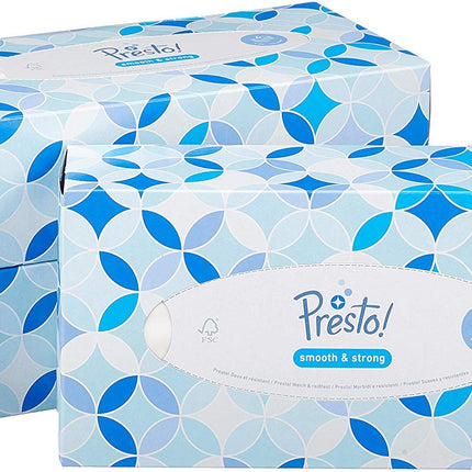 Amazon 4 slāņu papīra salvešu kastes, 1200 gabali, 12 iepakojumi pa 100 gabaliem