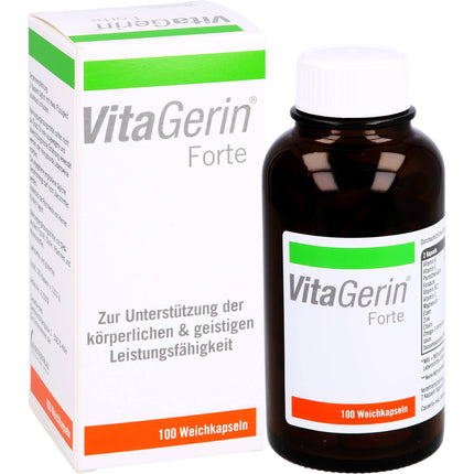 Vita Gerin Forte 100 mīkstās kapsulas
