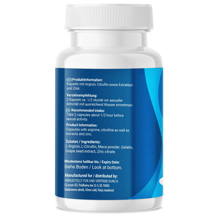 🆄🅽🆂🅴🆁 𝗧𝗜𝗣𝗣: Adema Natural - Pontezin V2 kapsulas - tūlītēja iedarbība - īpaši spēcīgas un efektīvas kapsulas aktīvam vīrietim - labāka veiktspēja - dabīgas sastāvdaļas - 500 mg - 20 kapsulas