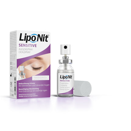 Lipo Nit acu aerosols jutīgai ādai, sausu acu ārstēšanai, acu zonas kopšanai, ar dekspantenolu, 10 ml