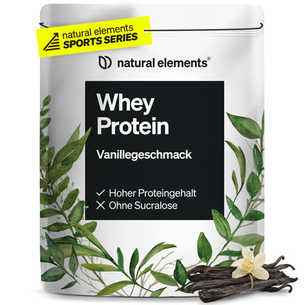 Sūkalu proteīna pulveris – vaniļa – 1 kg – 24 g proteīna vienā porcijā – nav pārāk salds, tikai dabīgas garšas – augsta deva – ražots Vācijā un laboratorijā pārbaudīts