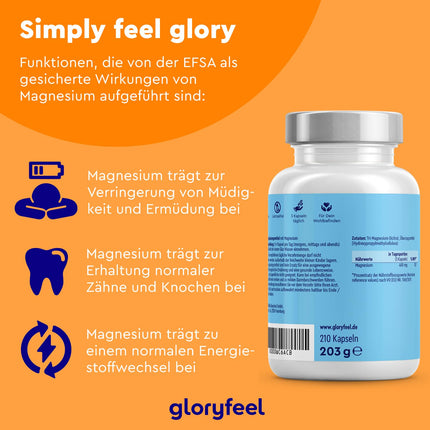 Magnija citrāta kapsulas - 2500 mg, no kuriem 400 mg elementārā magnija dienā - 210 kapsulas Tri-magnija citrāts ar augstu devu - vegāns, laboratoriski pārbaudīts, ražots Vācijā bez piedevām