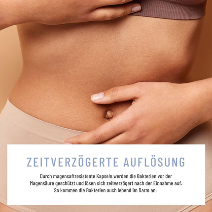 NATURTREU kultūru komplekss HIT + FI ar laktobacilām un bifidobaktērijām, arī histamīna nepanesības un fruktozes nepanesības gadījumā, 60 kuņģa sulu izturīgas kapsulas, papildināts ar B2 vitamīnu un B6 vitamīnu.