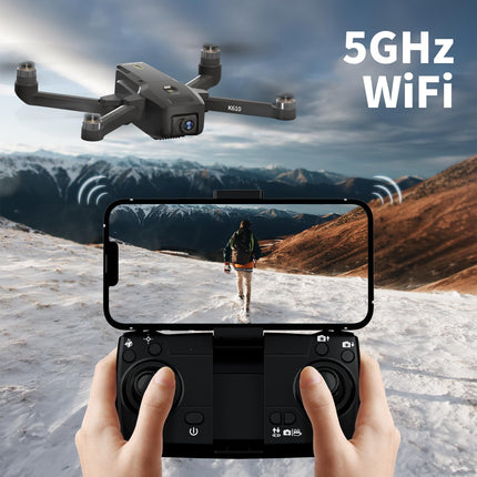K610 GPS drons ar kameru 4K S0NY IMX SD karte profesionāls drons pieaugušajiem, 4K RC AI droni ar automātisku atgriešanos mājās, zem 249 g, GPS droni ar bezkontaktu motoru, sekojiet man, intereses punkts iesācējiem