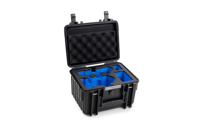 B&amp;W International B&amp;W āra pārnēsāšanas soma DJI Mini 4 Pro dronam un Fly More Combo - Type 2000 melna - ūdensizturīga saskaņā ar IP67 sertifikātu, putekļu necaurlaidīga, triecienizturīga un neiznīcināma.