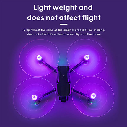 LICHIFIT LED gaismas propelleris DJI AIR 3 drona nakts lidojumam, zibspuldzes lāpstiņa, zema trokšņa līmeņa propelleru piederumi
