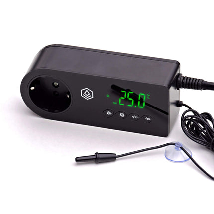 FYTO Switch Classic termostats • Ideāli piemērots apsildes paklāju temperatūras regulēšanai • Apkures un dzesēšanas funkcija • Augu audzēšanai • Terārijiem un iekštelpu siltumnīcām