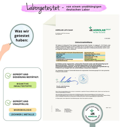 MSM pulveris 1000 g Vegavero® | 99,9% tīrība | Vācu produkcija | Metilsulfonilmetāns | Organiskais sērs | kristālisks | Laboratorijā pārbaudīts un bez piedevām | Vegāns