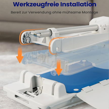 VOCIC stāvēšanas palīglīdzekļi, elektrisks, daudzfunkcionāls stāvkrēsls, regulējams augstums līdz 68 cm, palīdzība senioriem pieceļoties no grīdas, slodzes izturība līdz 136 kg