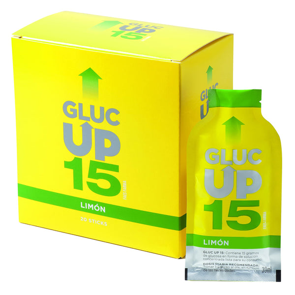 Gluc Up 15 Limon 20 paciņas 30 ml