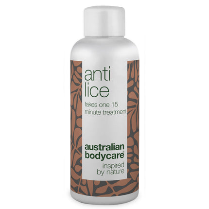 Australian Bodycare Anti Lice 100 ml | Galvas utu līdzeklis | Vienkārša un vienreizēja 15 minūšu ilga galvas utu un gnīdu apstrāde ar tējas koka eļļu | Utu līdzekļi bērniem un pieaugušajiem