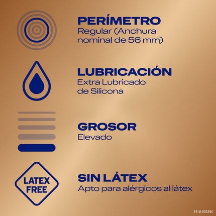 Durex FEEL REAL SENSITIVE 12 gabaliņi, caurspīdīgi, viens izmērs