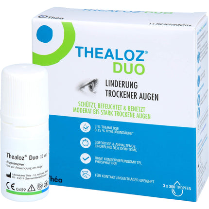 THEALOZ Duo acu pilieni 3x10 ml