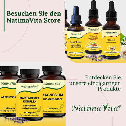 Propolisa tinktūra 40% - 50 ml - tīri augstas devas pilieni - 100% dabīgs ekstrakts - imūnsistēmas atbalstam - praktiska pipete - NatimaVita