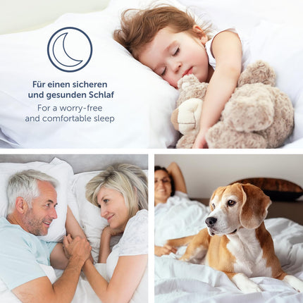 Blumtal® mazgājams urīna nesaturēšanas paliktnis 75x90 cm - Gultas paliktnis zīdaiņiem - OEKO-TEX sertificēts urīna nesaturēšanas paliktnis zīdaiņiem - Ūdensizturīgs gultas paliktnis - Urīna nesaturēšanas paliktnis 75x90 cm - 1 gab. komplekts