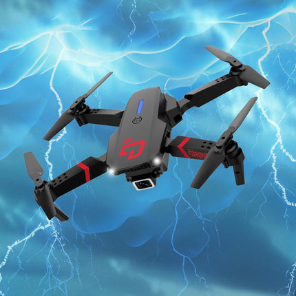 TURBO IZAICINĀJUMS - Elite Drone MKX - Drons - 400318 - Lidaparāts - Melns - 2 uzlādējamas baterijas - Plastmasa - Dāvana - Dzimšanas diena - Gaismas - Video - Vecums 8+