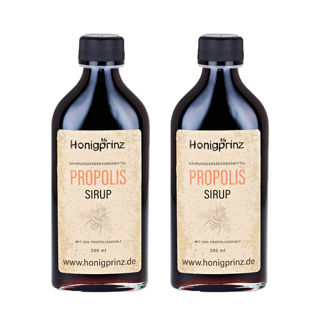 Propolisa sīrups ar dabīgu propolisu, medu, salviju un ehināciju (2 x 200 ml)
