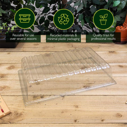 Bosmere plastmasas siltumnīcas pārsegs - bezkrāsains - Pārsegs iekštelpu siltumnīcai