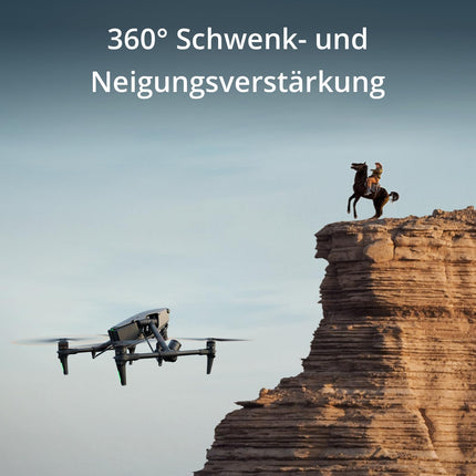 DJI Inspire 3 standarta komplektācija, pilna kadra 8K ProRes RAW/CDNG, īpaši plata 1/1,8 collu nakts redzamības FPV kamera, divu formātu konfigurācijas, O3 Pro video pārraide