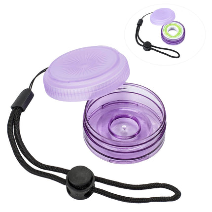 Petellow Pod uzglabāšanas kaste smaržu kapsulām Aroma Pod - BPA nesaturošs aizsargfutrālis aromātu kastes glabāšanai - violets