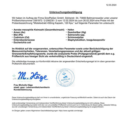 Āmuļu ekstrakta 450 mg kapsulas | vegāns un 100% dabīgs | augsta deva | 120 kapsulas | Ražots Vācijā