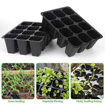 120 šūnu stādu sākuma paplātes, atkārtoti lietojamas, mini pavairotājs, siltumnīcas audzēšanas komplekts, audzēšanas paplātes augiem, iekštelpu siltumnīcas plastmasas dīgšanas paplātes stādaudzētavai, audzēšanai