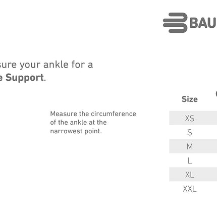 BAUERFEIND potītes atbalsts Unisex, 1 potītes atbalsts sportam, piemēram, futbolam, fitnesam vai skriešanai, novērš sastiepumus, zils, M