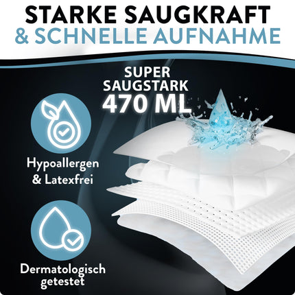 Harmony Care® Men SUPER absorbējošie urīna nesaturēšanas ieliktņi vīriešiem ar vieglu vai vidēji smagu urīnpūšļa vājumu - diskrēti ieliktņi vīriešiem ar urīna nesaturēšanu - 20 gabali