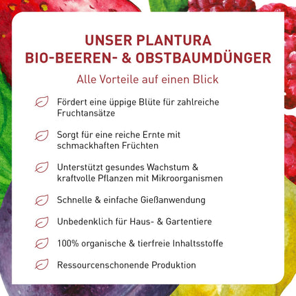 Plantura organiskais ogu un augļu koku mēslojums, organiskais šķidrais mēslojums, 800 ml