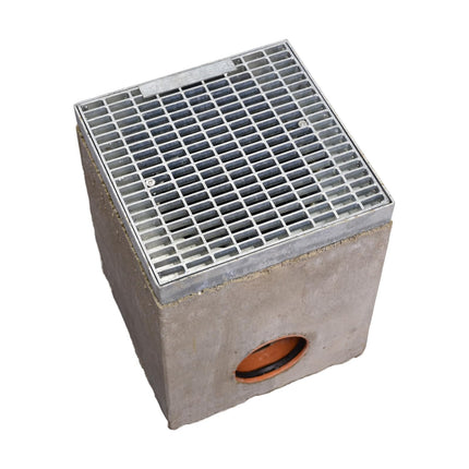 HYDROTEC profesionālā pagalma noteka 300x300 W125 panelis ar cinkotu režģi