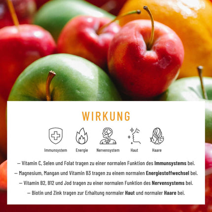 Viss vienā multivitamīnu un minerālvielu komplekss - 35 vērtīgi AZ vitamīni un minerālvielas - Multivitamīnu kapsulas ar augstu devu - Vegāns un bez nevajadzīgām piedevām