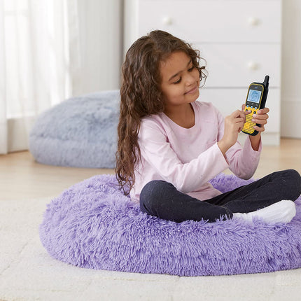 VTech KidiTalkie – 4-in-1 bērnu rācija ar LCD displeju, spēlēm, balss mainītāju, emocijzīmēm un daudz ko citu – bērniem vecumā no 4 līdz 12 gadiem