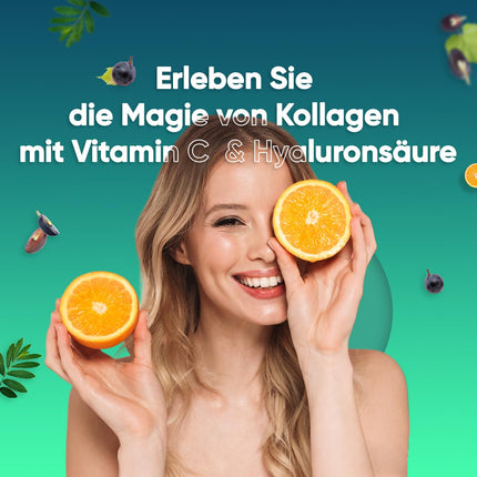 Vegānu kolagēna kapsulas - ar hialuronskābi, cinku, MSM, C un E vitamīniem, resveratrolu - 180 kapsulas - kolagēna pastiprinošs komplekss - ādai, matiem un kolagēna veidošanai - laboratoriski pārbaudīts - WeightWorld