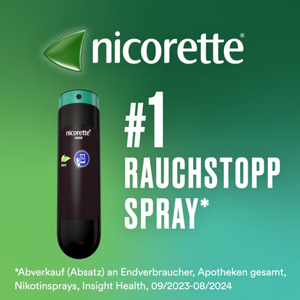 Nicorette Mint aerosols 1 mg/izsmidzinājumā NFC
