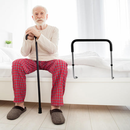 QWORK® gultas margas, regulējamas gultas margas senioriem, gultas margas kritienu novēršanai, gultas margas senioriem, pieaugušajiem, cilvēkiem ar invaliditāti