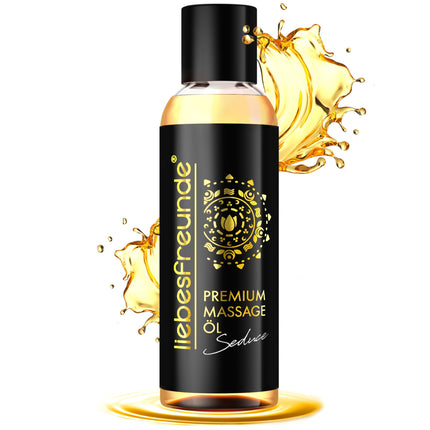 liebesfreunde® PREMIUM masāžas eļļa patīkamām masāžām - Erotiska masāžas eļļa, 150 ml