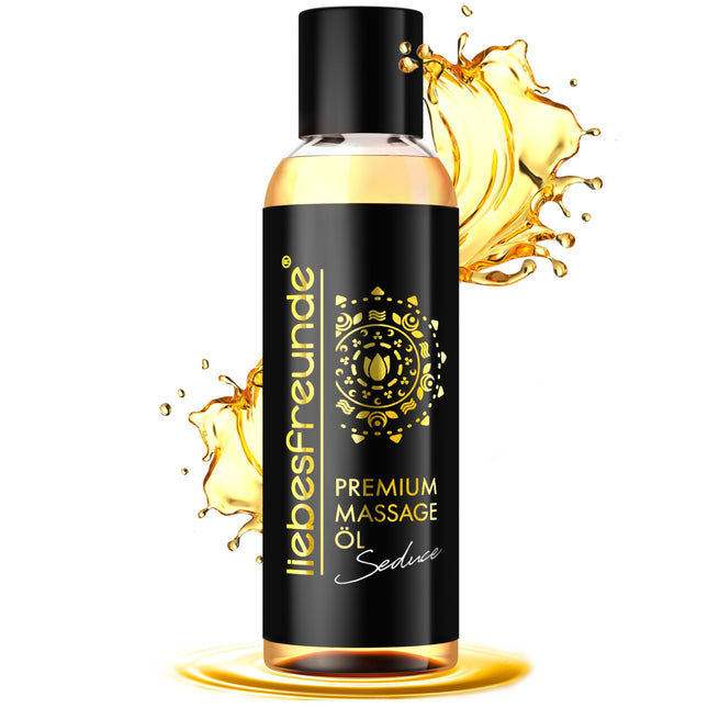 liebesfreunde® PREMIUM masāžas eļļa patīkamām masāžām - Erotiska masāžas eļļa, 150 ml