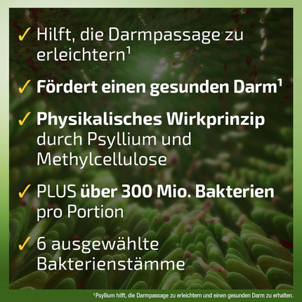 Kijimea® Regularis PLUS – jaunai zarnu sajūtai | Ar atlasītu metilcelulozi, dabīgo psiliju un 6 atlasītām baktēriju kultūrām.