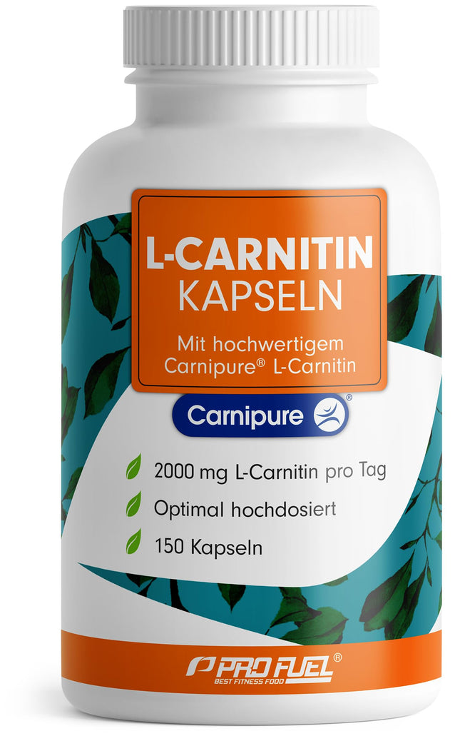 L-karnitīns augstā devā 2000 mg - 150 Carnipure® L-karnitīna kapsulas ar L-karnitīna tartrātu - augstākās kvalitātes izejviela Carnipure® no Lonzas - bez nevēlamām piedevām - laboratorijā pārbaudīts ar sertifikātu - vegāns