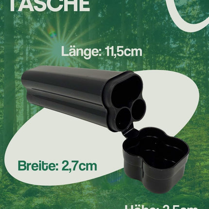 EKNA 3-in-1 savienojuma maciņš smaku izolēšanai - savienojuma maciņš - uguns un savienojumu uzglabāšanai - pārnēsāšanas maciņš savienojums - transporta konteiners ūdensizturīgs un diskrēts - ideāli piemērots ceļojumiem un aktivitātēm brīvā dabā