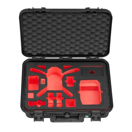 TomCase drona maciņš "Ready to Fly" DJI Mini 4 Pro Fly More Combo, Standard vai DJI RC 2 kontrolierim, ūdensizturīgs ECO aizsargmaciņš - ražots Vācijā