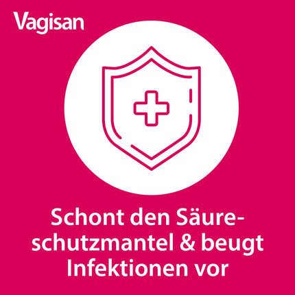 Vagisan intīmās zonas mazgāšanas losjons - 2x 200 ml | Maigai intīmās zonas attīrīšanai sausuma, niezes un dedzināšanas gadījumā | Novērš infekcijas un ādas kairinājumus