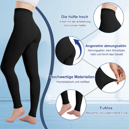 Medicīniskās kompresijas zeķubikses sievietēm un vīriešiem, 20–30 mmHg, progresīva atbalsta zeķubikses, necaurspīdīgas kompresijas zeķubikses bez purngaliem, 2. klase, piemērotas varikozu vēnu tūskas gadījumā, TVT (melnas, XL)