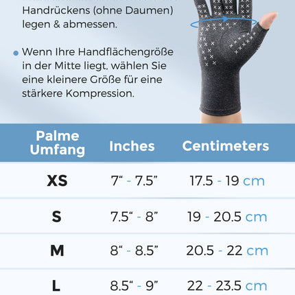 FREETOO artrīta cimdi, kompresijas cimdi reimatoīdam un osteoartrītam, artrozes cimdi, bezpirkstu cimdi mazina reimatisma, RSI, karpālā kanāla un locītavu sāpju sāpes M