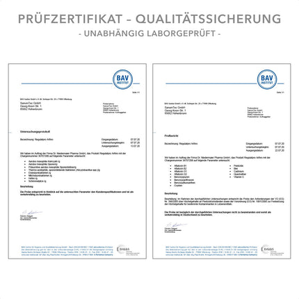 Dr. Niedermaier Regulatpro® Arthro I locītavām, kauliem, saistaudiem un fascijai* I paaugstināta veiktspēja I satur B, C, D3 vitamīnus, kolagēnu, hialuronskābi, MSM, glikozamīnu I 2 x 350 ml