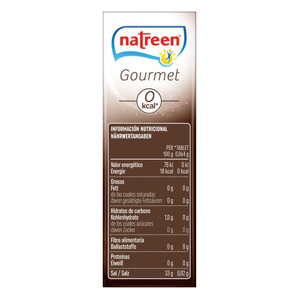 natreen® saldinātājs gardēžiem, galda dozators, bez kalorijām, cukura aizstājējs, 400 gabali